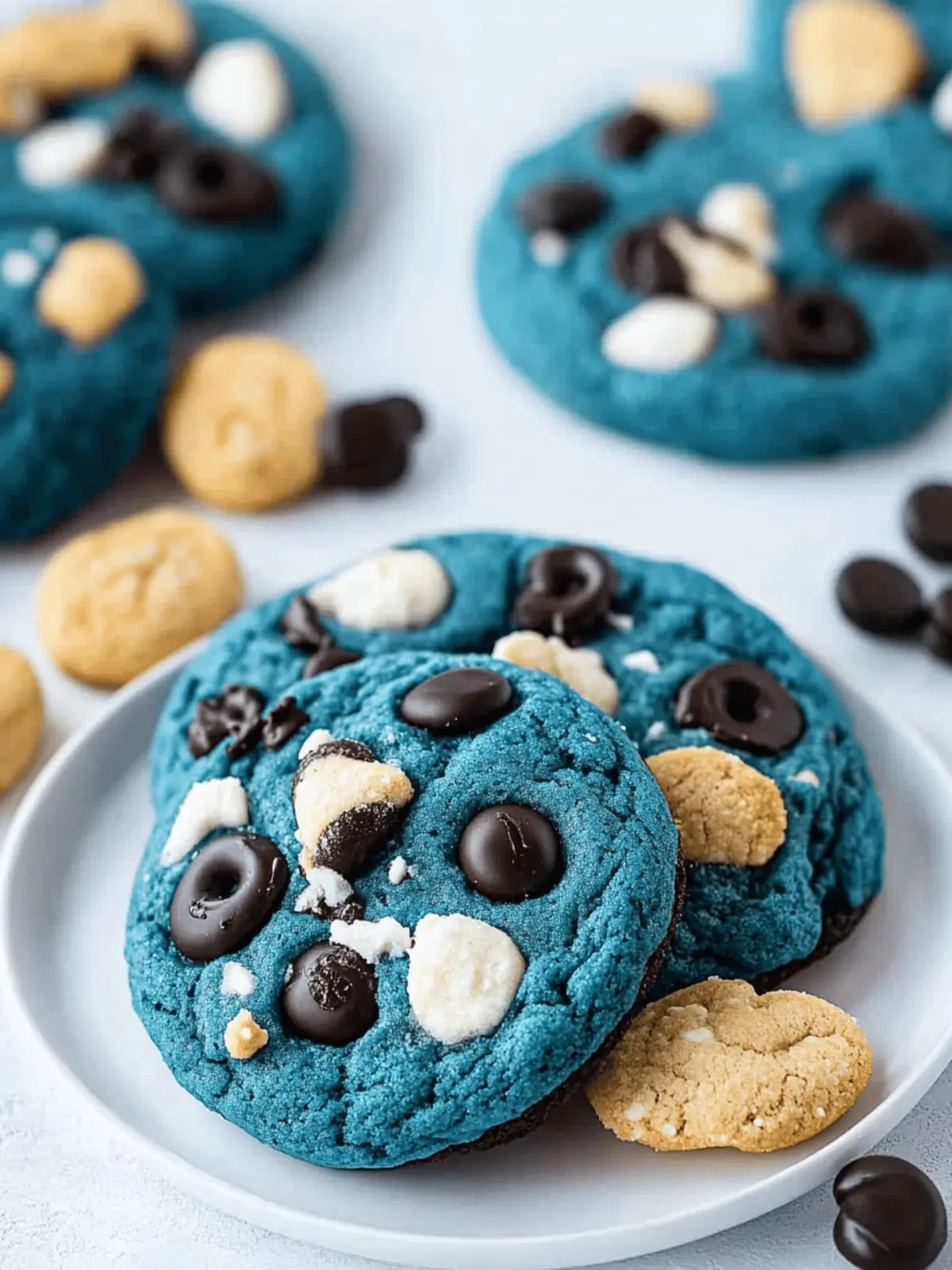 Cookie Monster Cookies