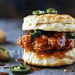 Nashville Hot Honey Chicken and Biscuits