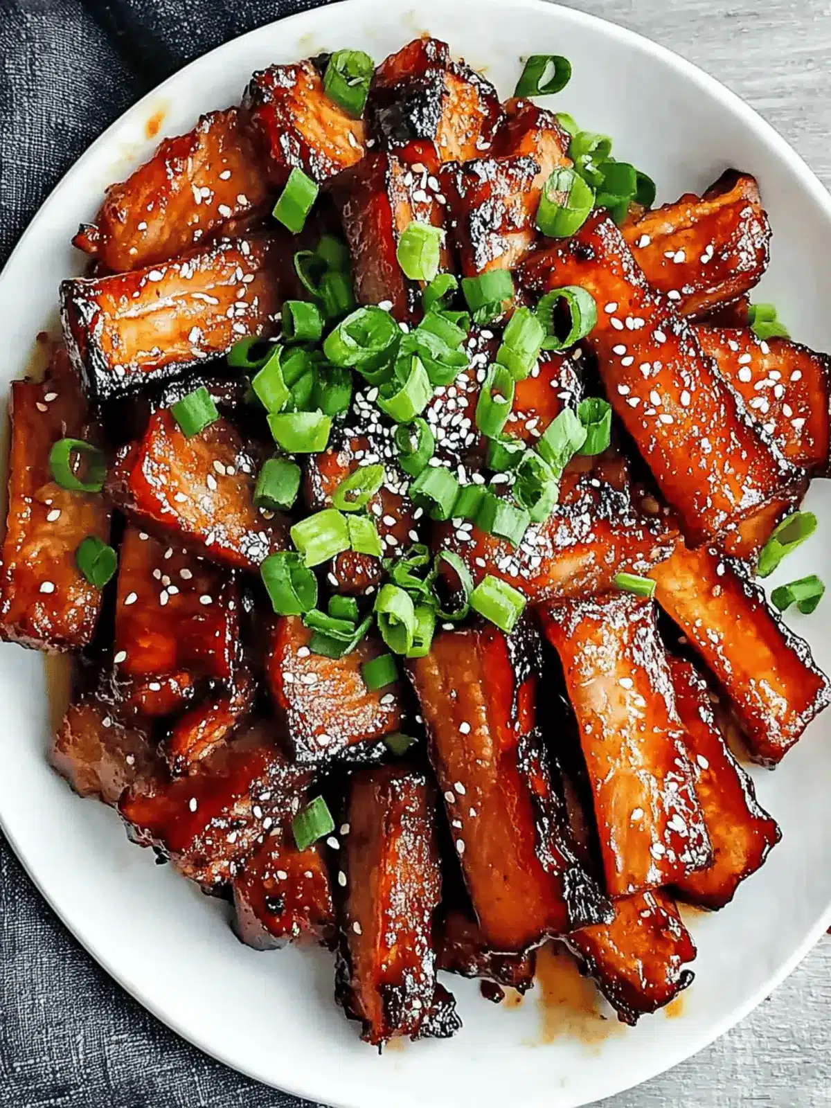 Healthy Korean Pork Belly Skillet