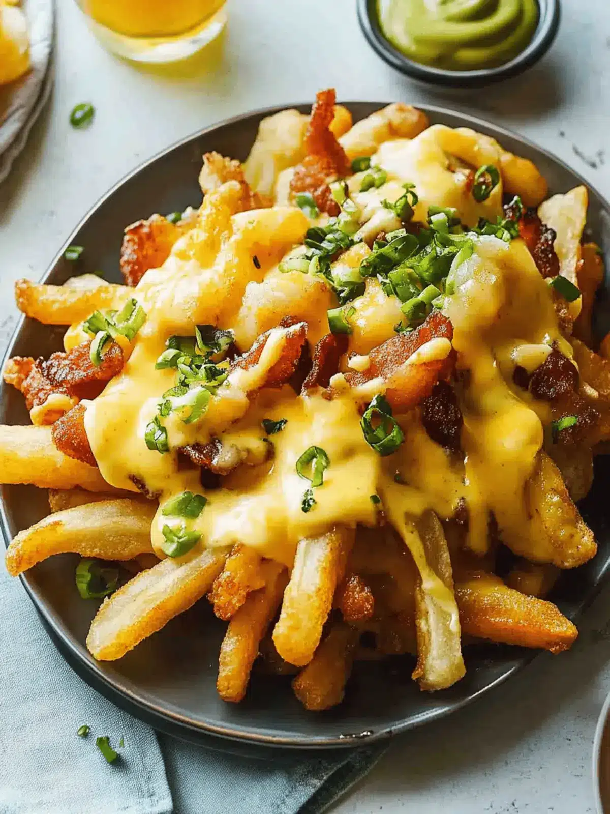 Breakfast Poutine with Hollandaise Sauce