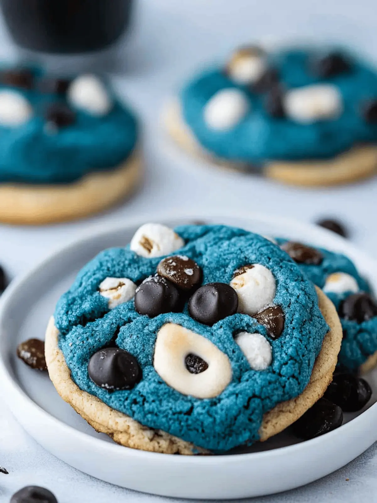 Cookie Monster Cookies