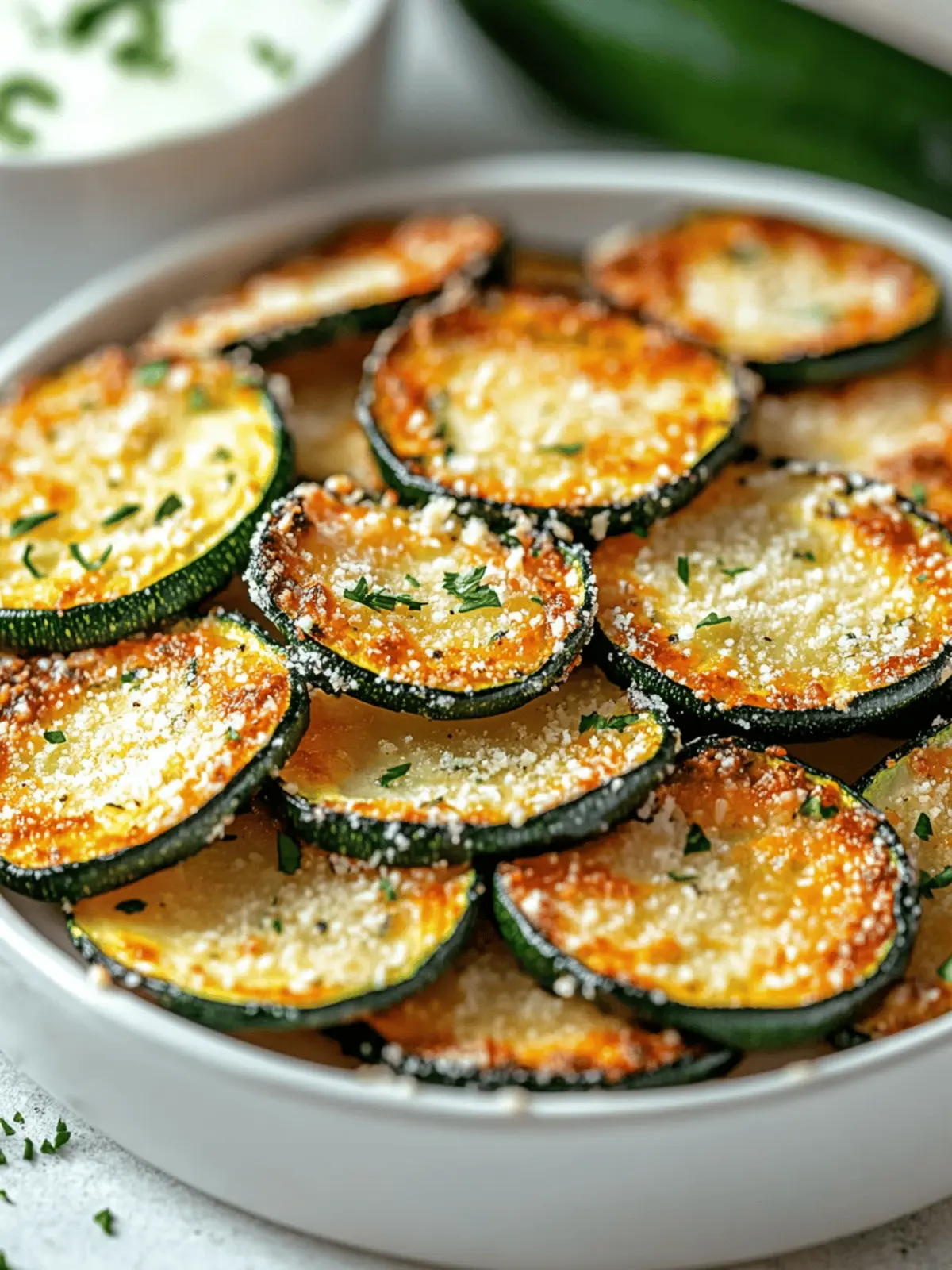 Crispy Baked Parmesan Zucchini Recipe