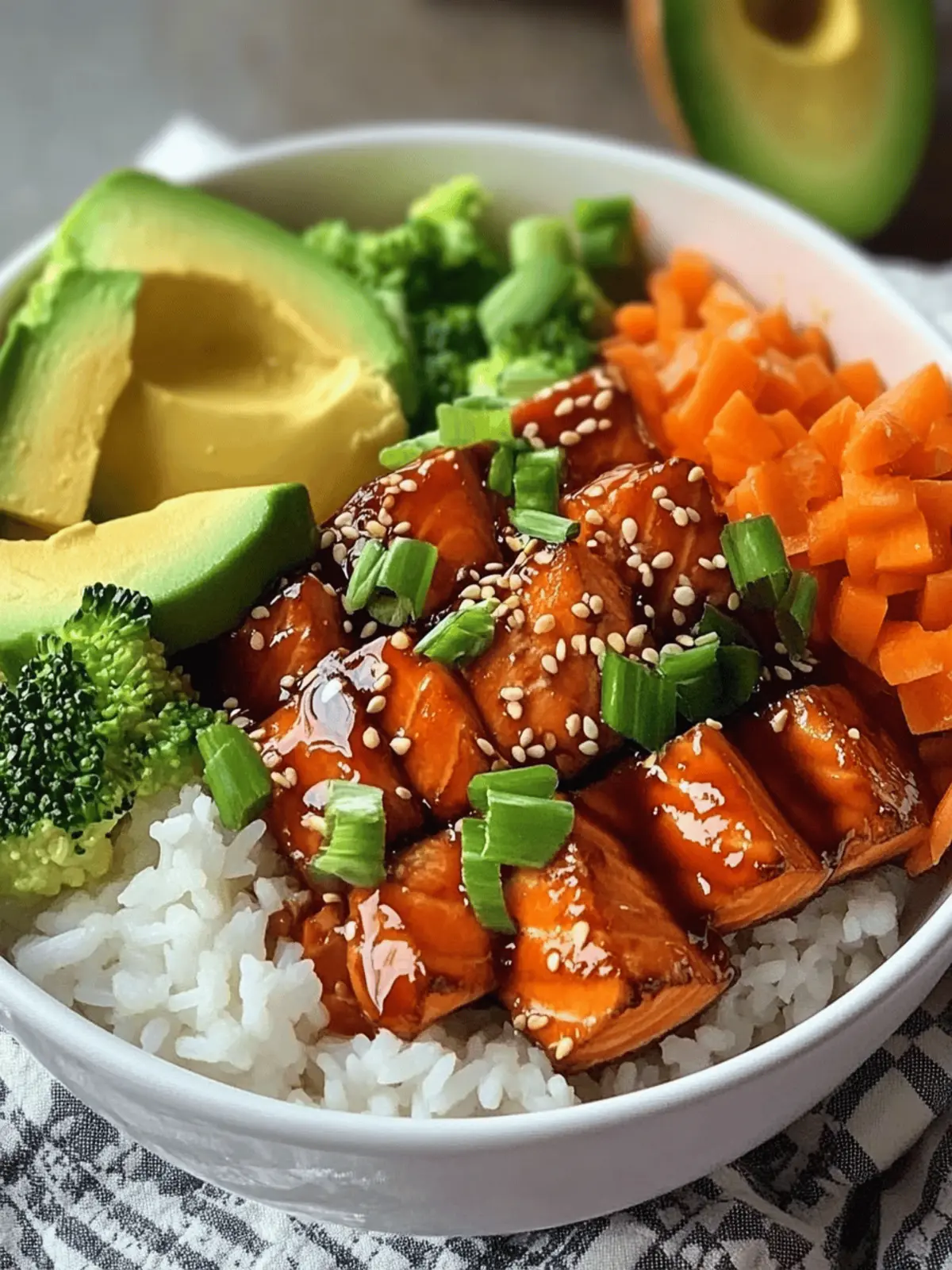 Teriyaki Salmon Bowls: A Delicious Meal to Enjoy
