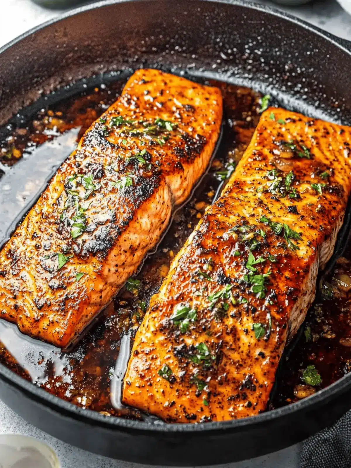 Cajun Honey Butter Salmon