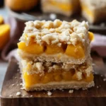 Paleo Vegan Mango Crumb Bars