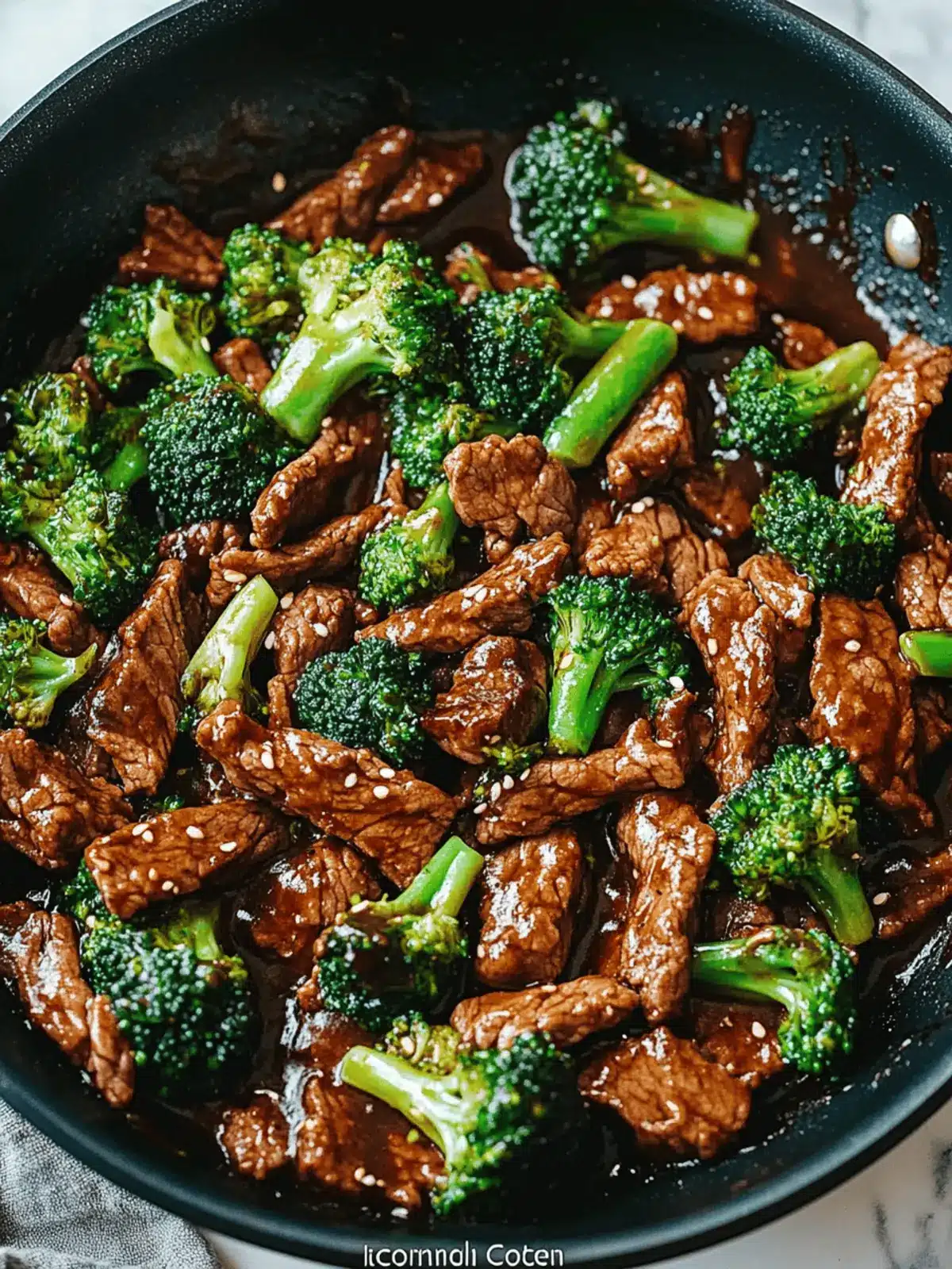 Chinese Beef and Broccoli (One Pan Take-Out)