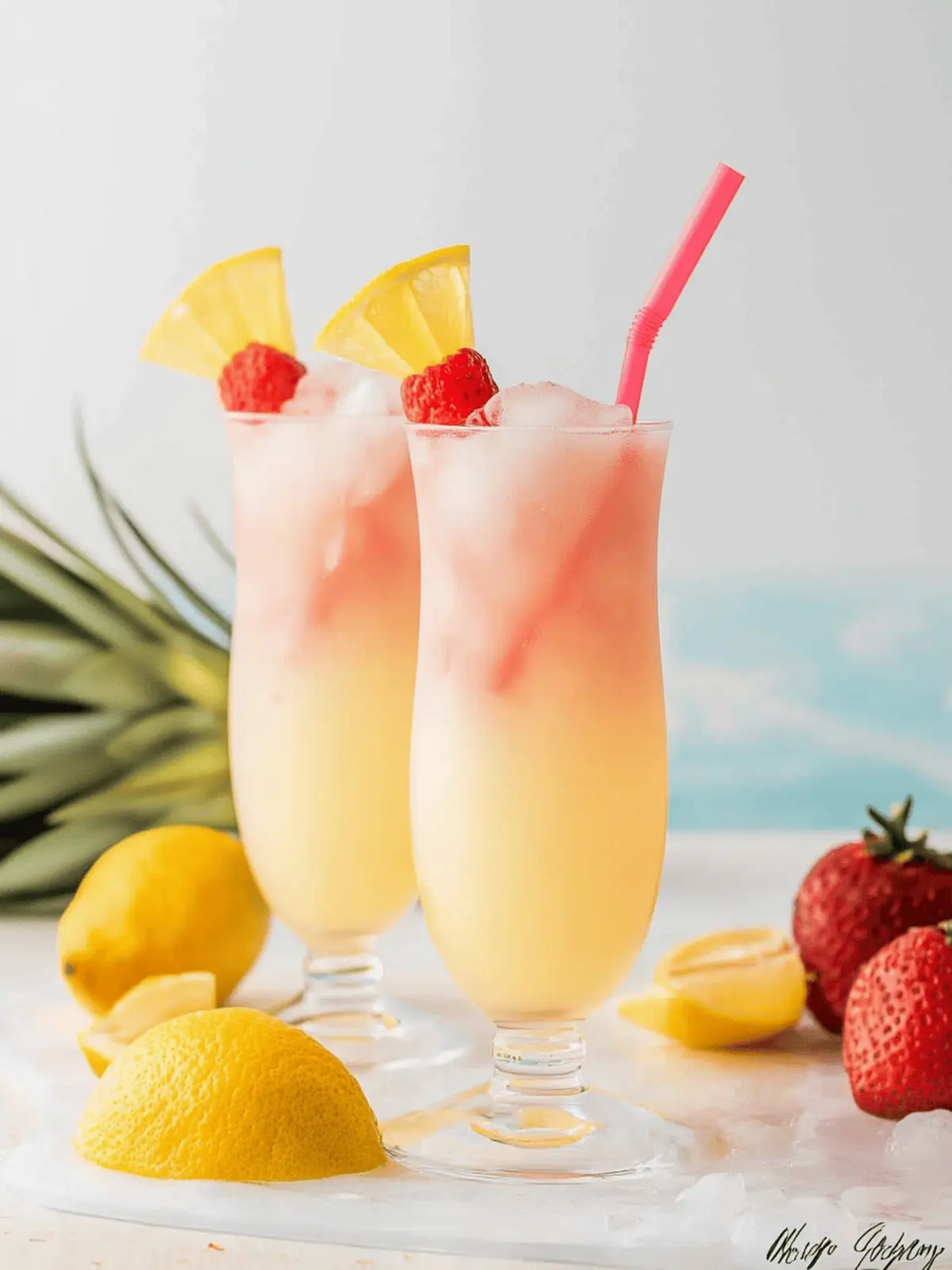 How to Make a Malibu Bay Breeze Drink