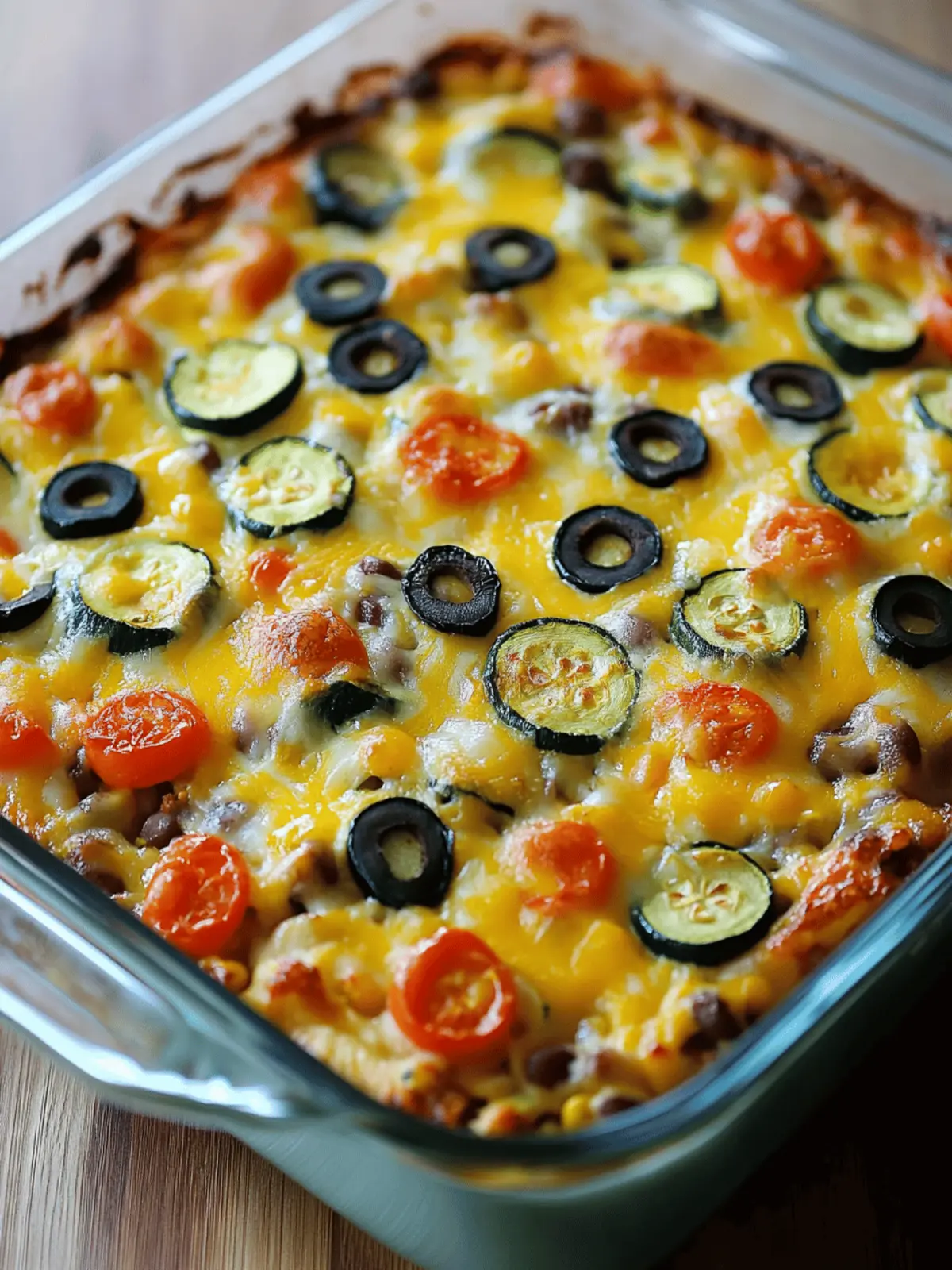 Tex-Mex Zucchini Bake