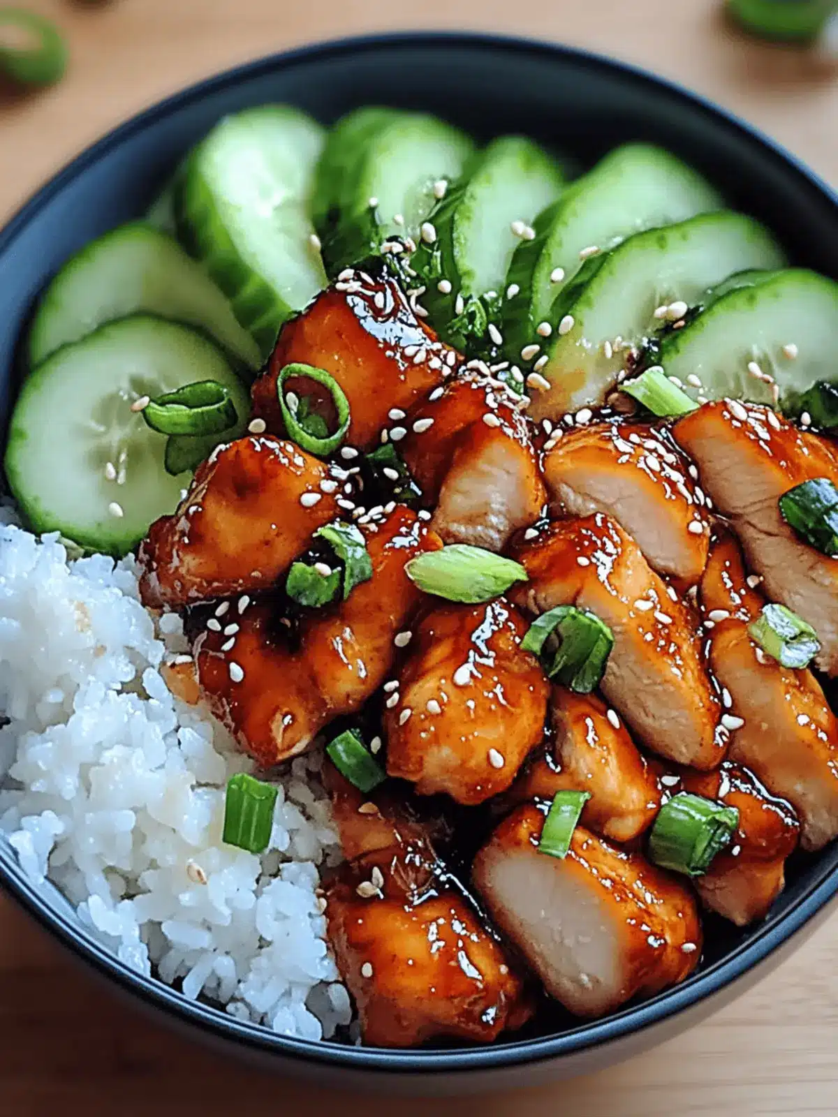 Sticky Honey Gochujang Chicken (Air Fried or Baked)