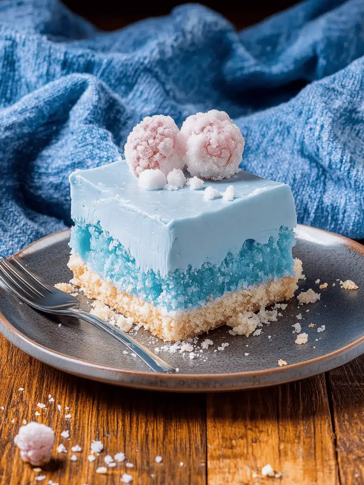 Blue Raspberry Dream Bars