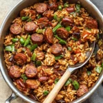 Cajun Sausage & Rice Skillet