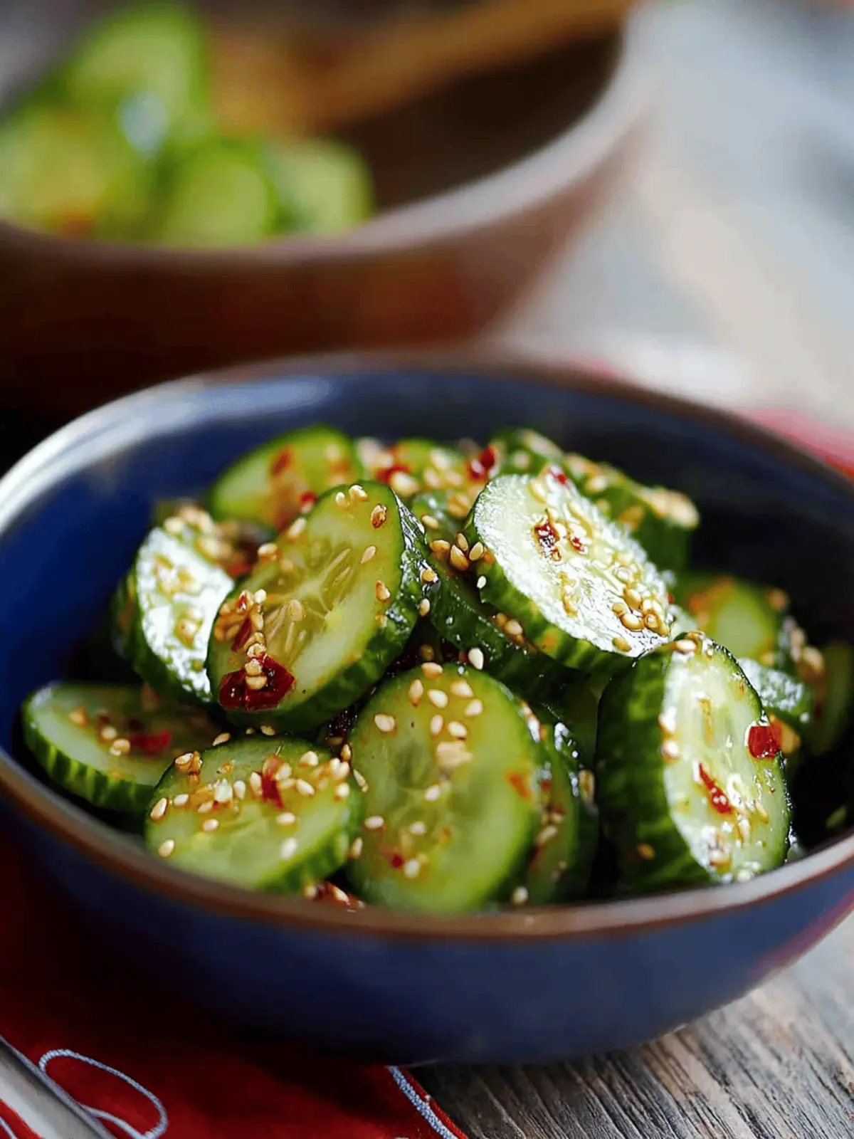 Asian Cucumber Salad