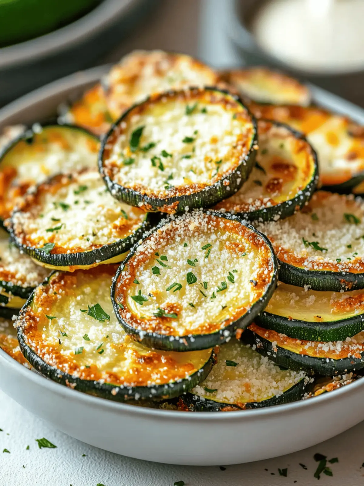 Crispy Baked Parmesan Zucchini Recipe