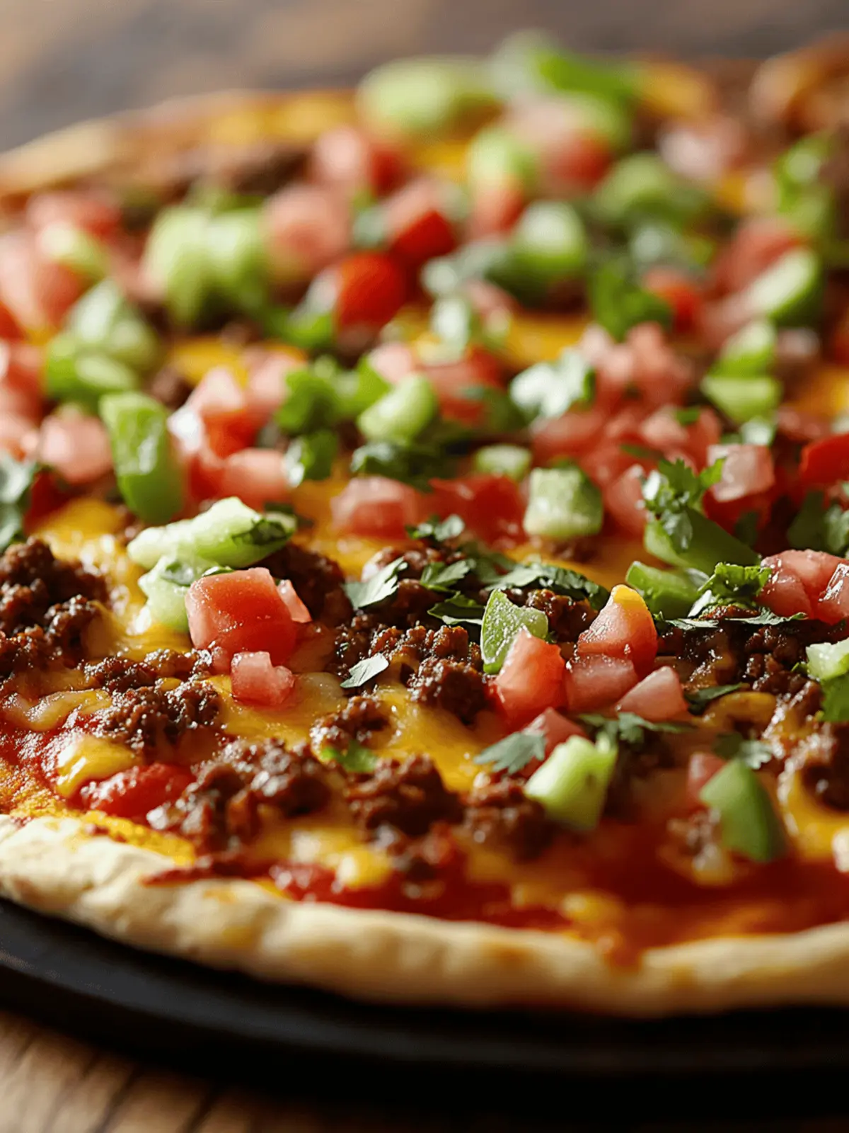 Easy Taco Pizza