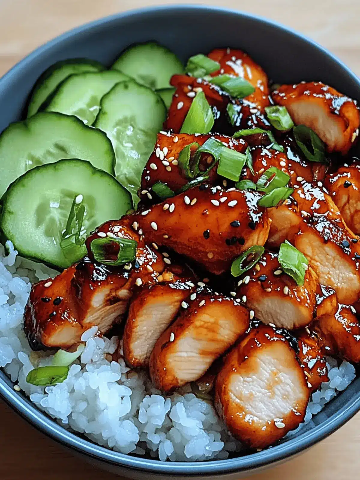 Sticky Honey Gochujang Chicken (Air Fried or Baked)