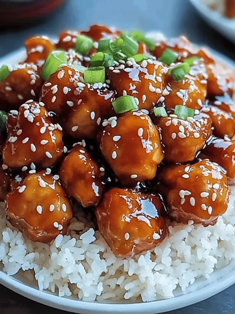 Crispy Chinese Honey Garlic Chicken