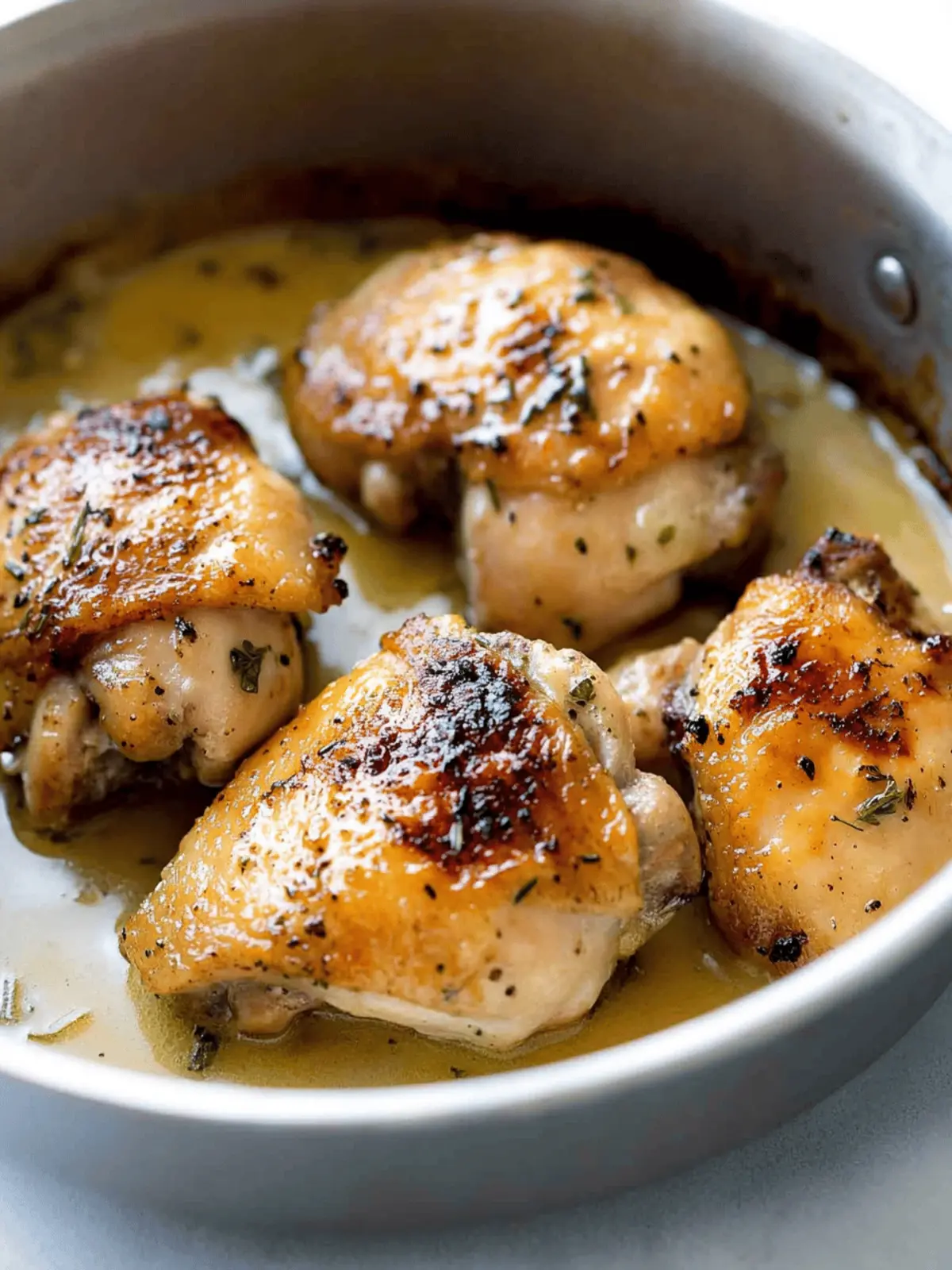 Juicy Lemon Chicken Thighs