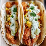 The Ultimate Guide to Fried Chicken Street Corn Tacos with Jalapeño Lime Ranch: A Flavorful Fiesta in Every Bite