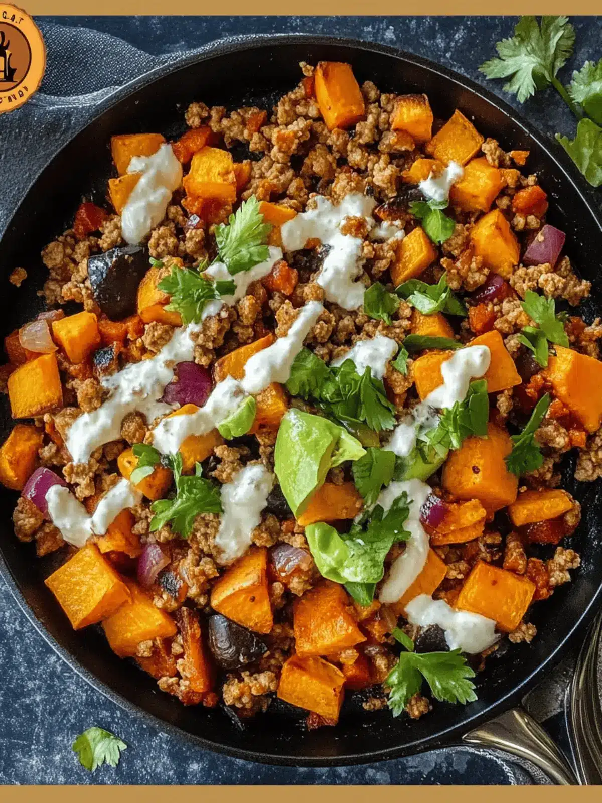 Ground Turkey and Sweet Potato Skillet – Easy One-Pan Dinner