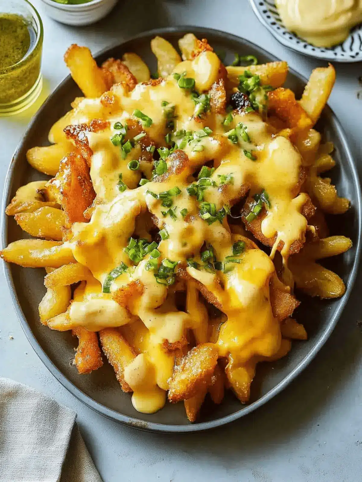 Breakfast Poutine with Hollandaise Sauce