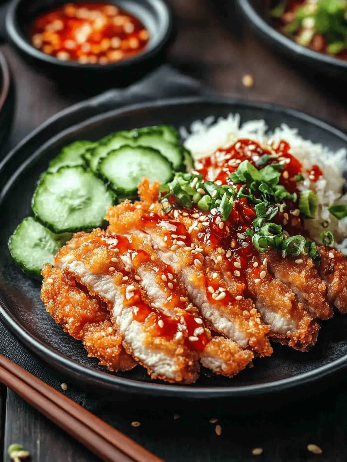 Spicy Korean Chicken Katsu