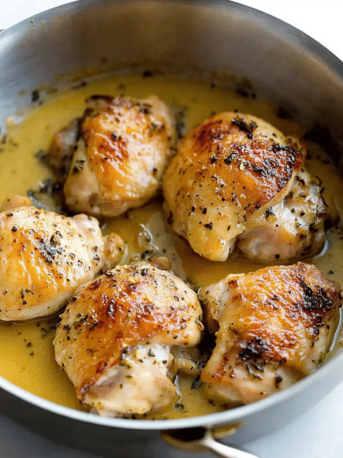 Juicy Lemon Chicken Thighs