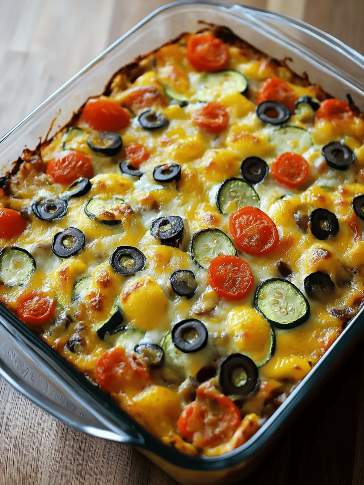 Tex-Mex Zucchini Bake