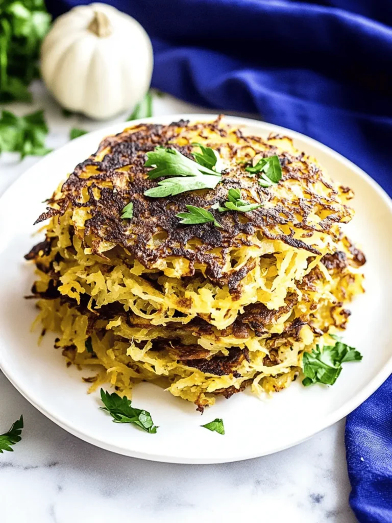 Spaghetti Squash Hashbrowns