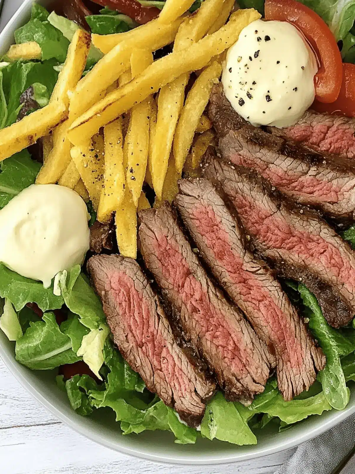 Pittsburgh-Style Steak Salad