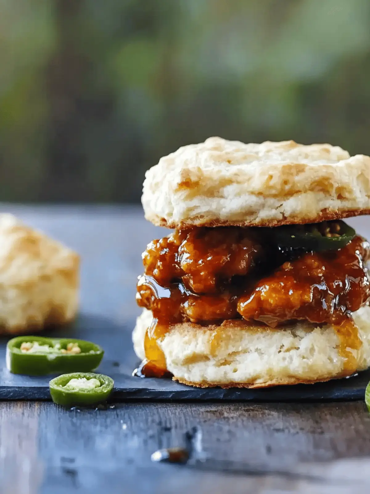 Nashville Hot Honey Chicken and Biscuits