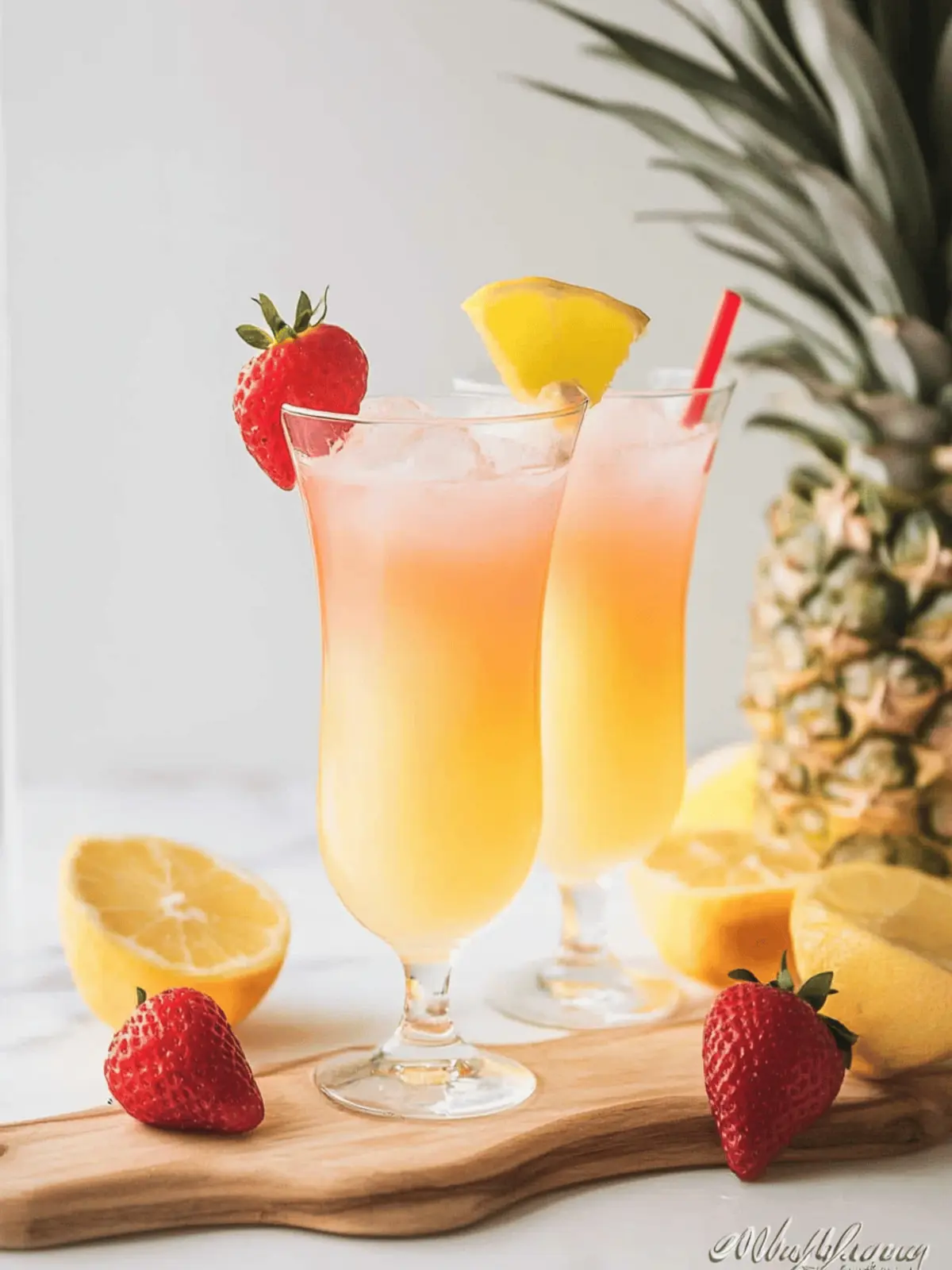 How to Make a Malibu Bay Breeze Drink