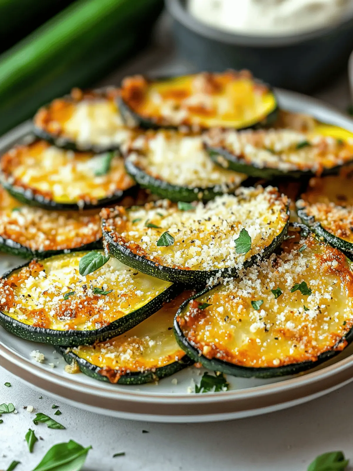 Crispy Baked Parmesan Zucchini Recipe