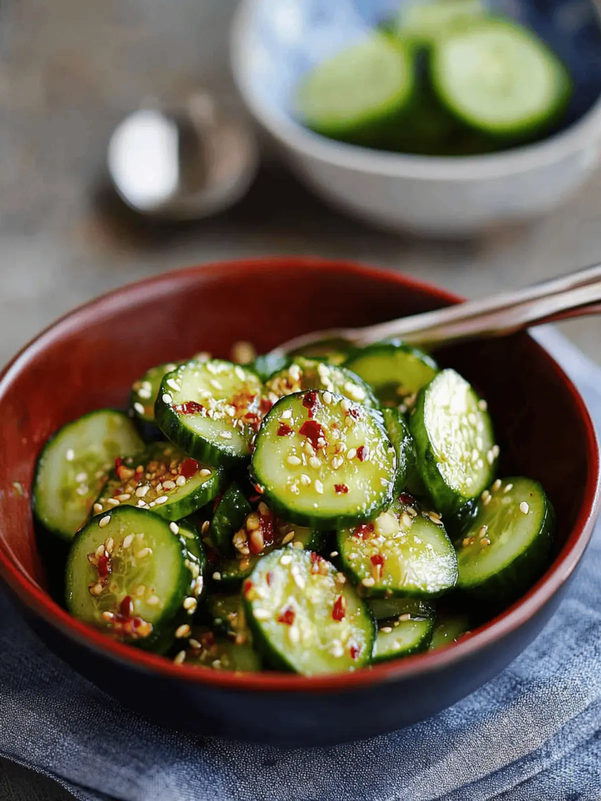 Asian Cucumber Salad