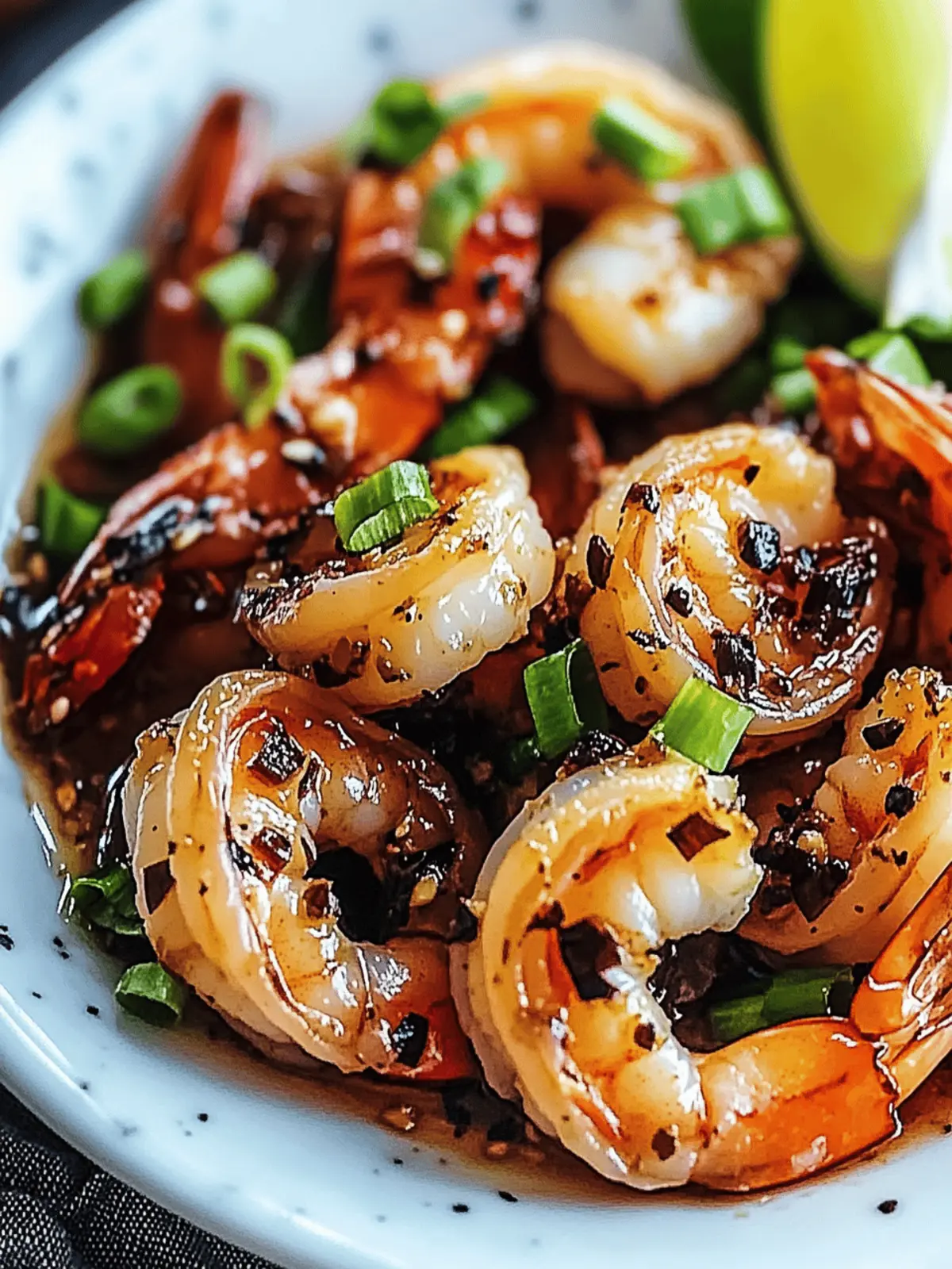 Hawaiian Garlic Shrimp with a Sweet Twist