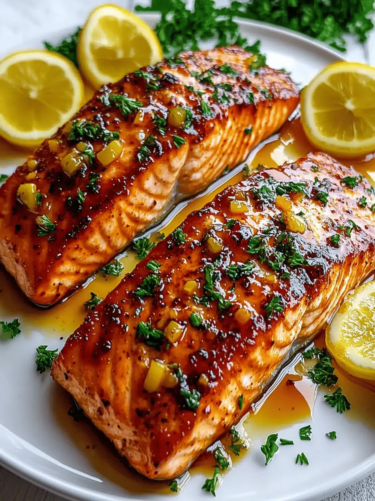 Air Fryer Honey Garlic Salmon