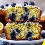 Lemon Blueberry Zucchini Bread
