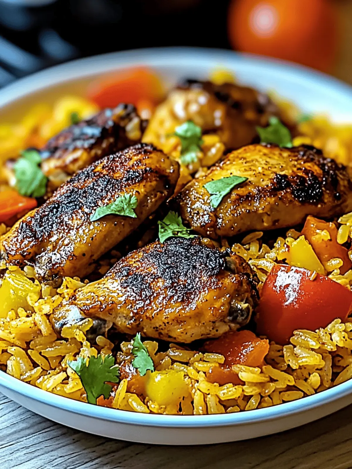 Caribbean Chicken and Rice