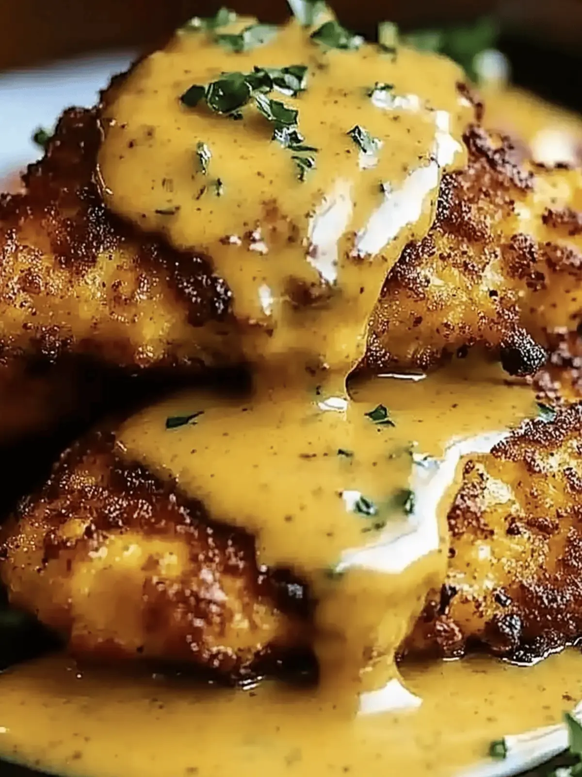 Pretzel Chicken with Mustard-Cheddar Sauce: An Amazing Ultimate Recipe