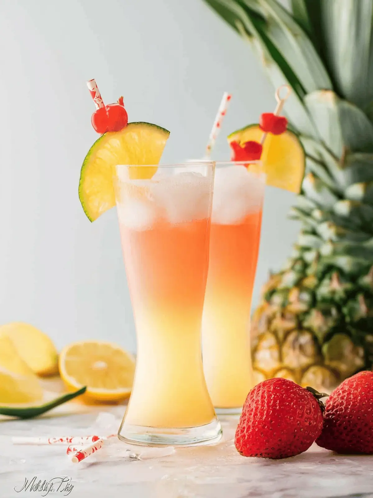 How to Make a Malibu Bay Breeze Drink