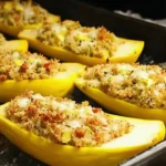 Stuffed Yellow Squash Recipe