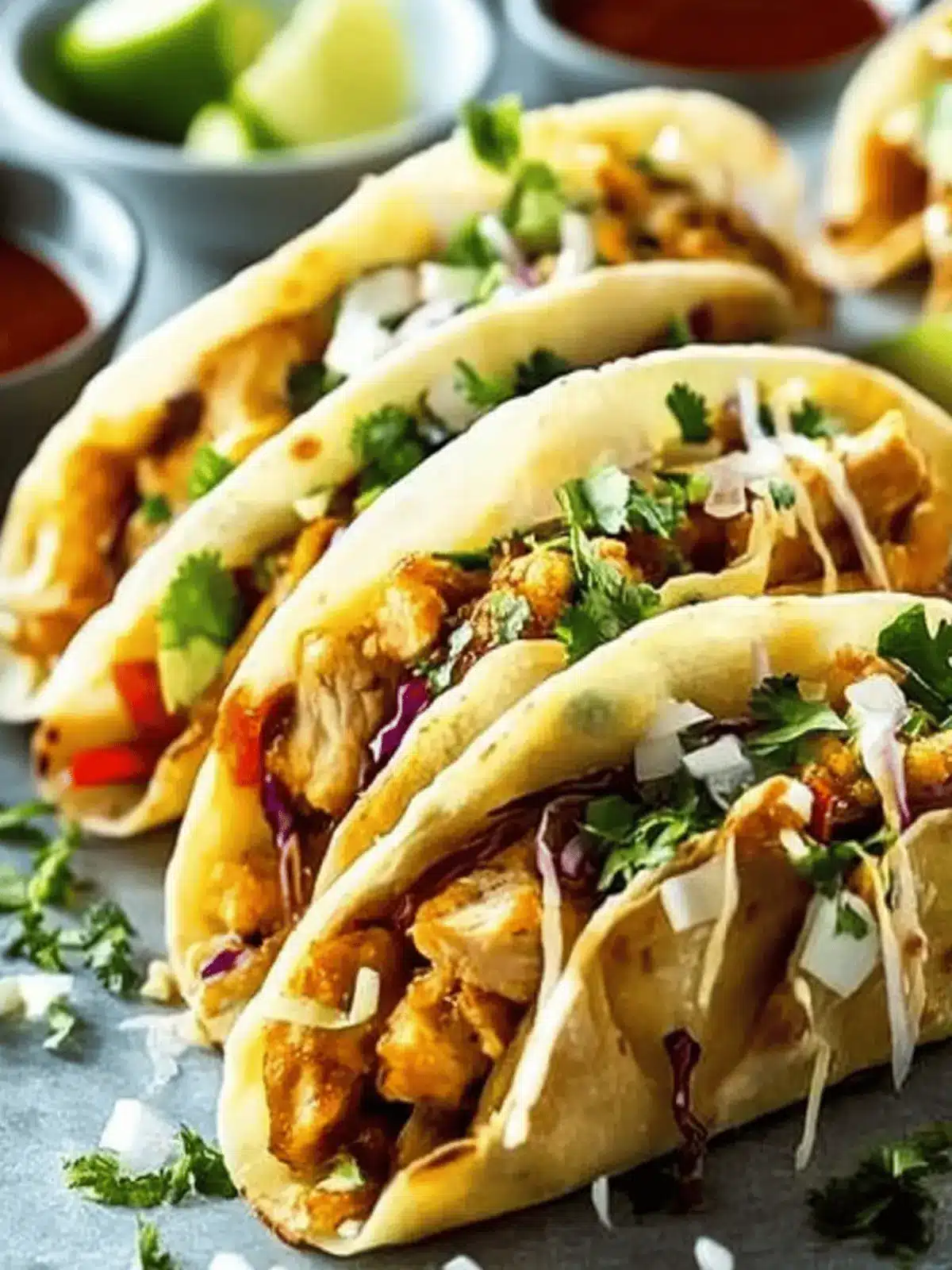 Applebee’s Chicken Wonton Tacos