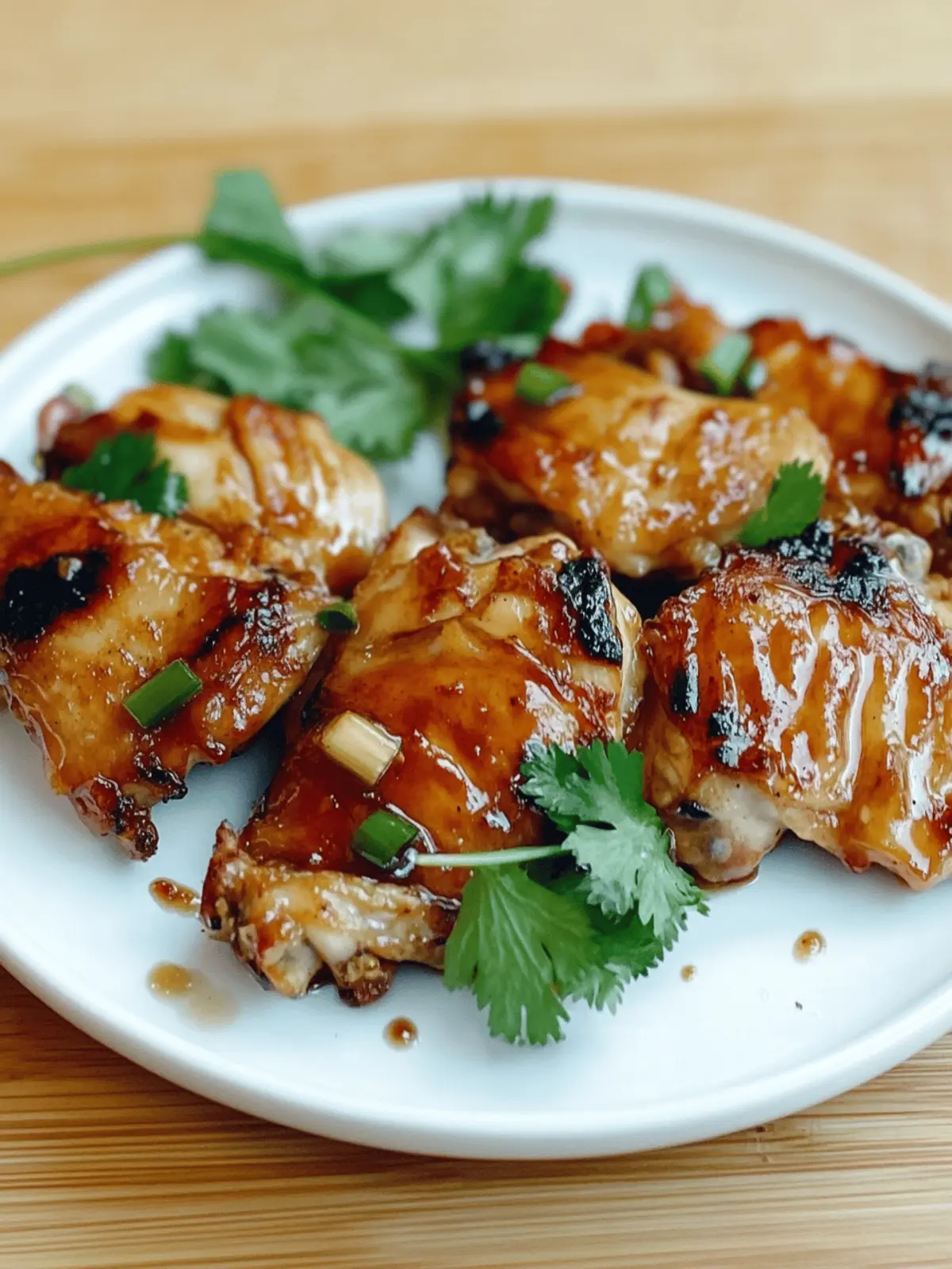 Viral Garlic Miso Chicken Thighs (Air Fryer or Oven)