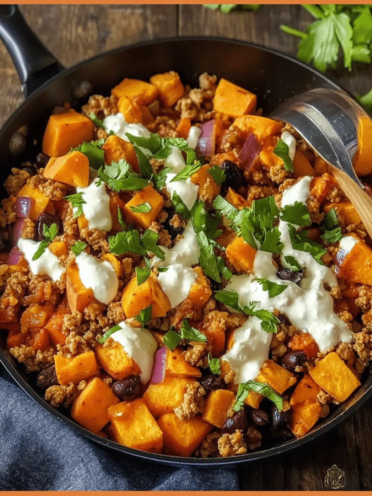 Ground Turkey and Sweet Potato Skillet – Easy One-Pan Dinner