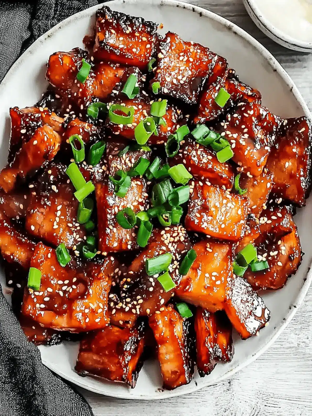Healthy Korean Pork Belly Skillet