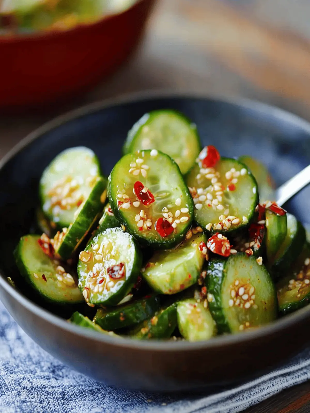 Asian Cucumber Salad