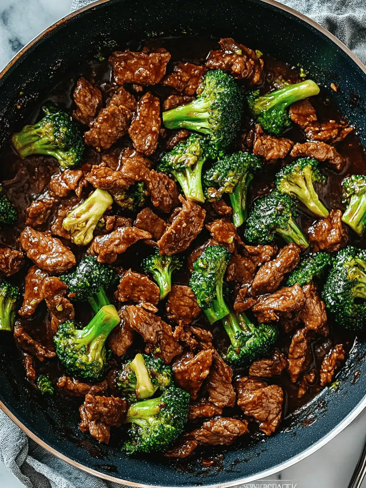 Chinese Beef and Broccoli (One Pan Take-Out)