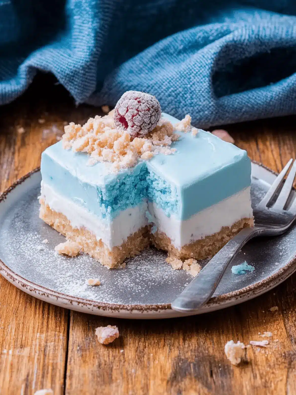 Blue Raspberry Dream Bars