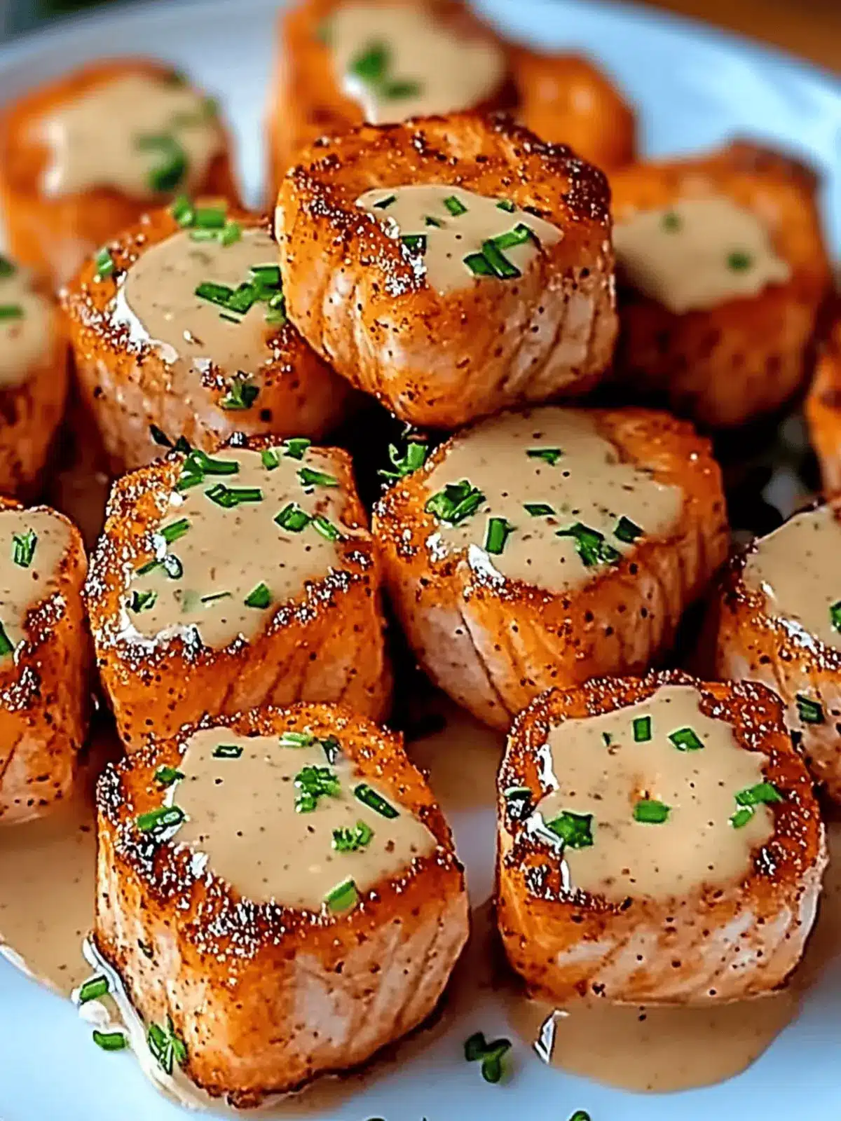 Crispy Bang Bang Salmon Bites