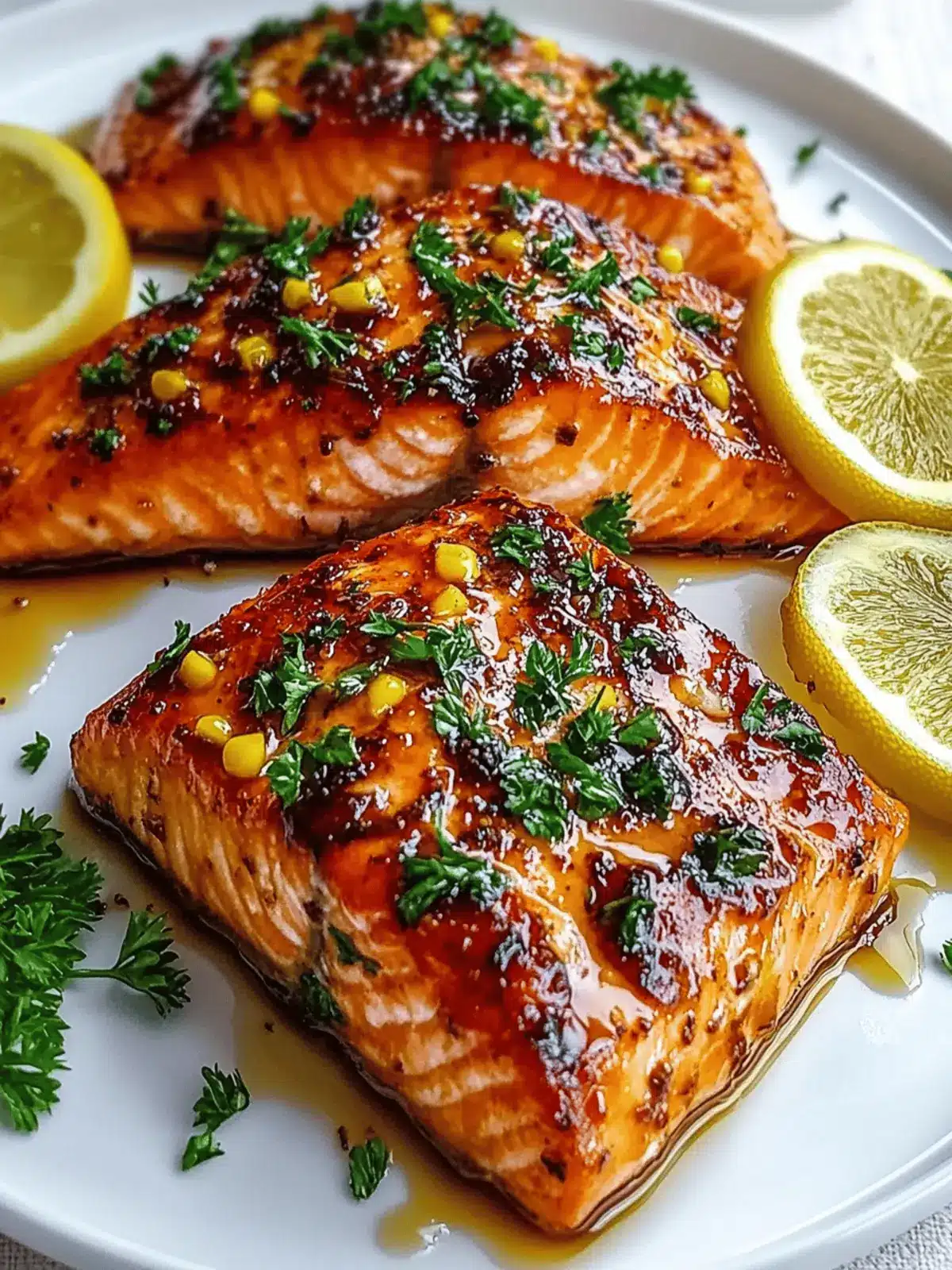 Air Fryer Honey Garlic Salmon