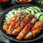 Spicy Korean Chicken Katsu
